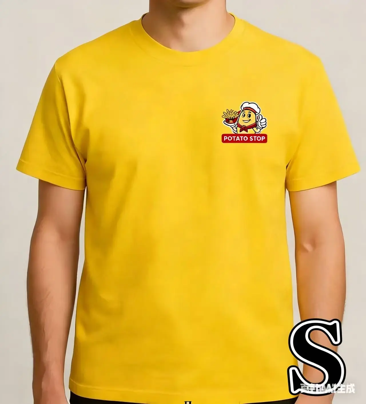 Potato Stop T-Shirt - Size S