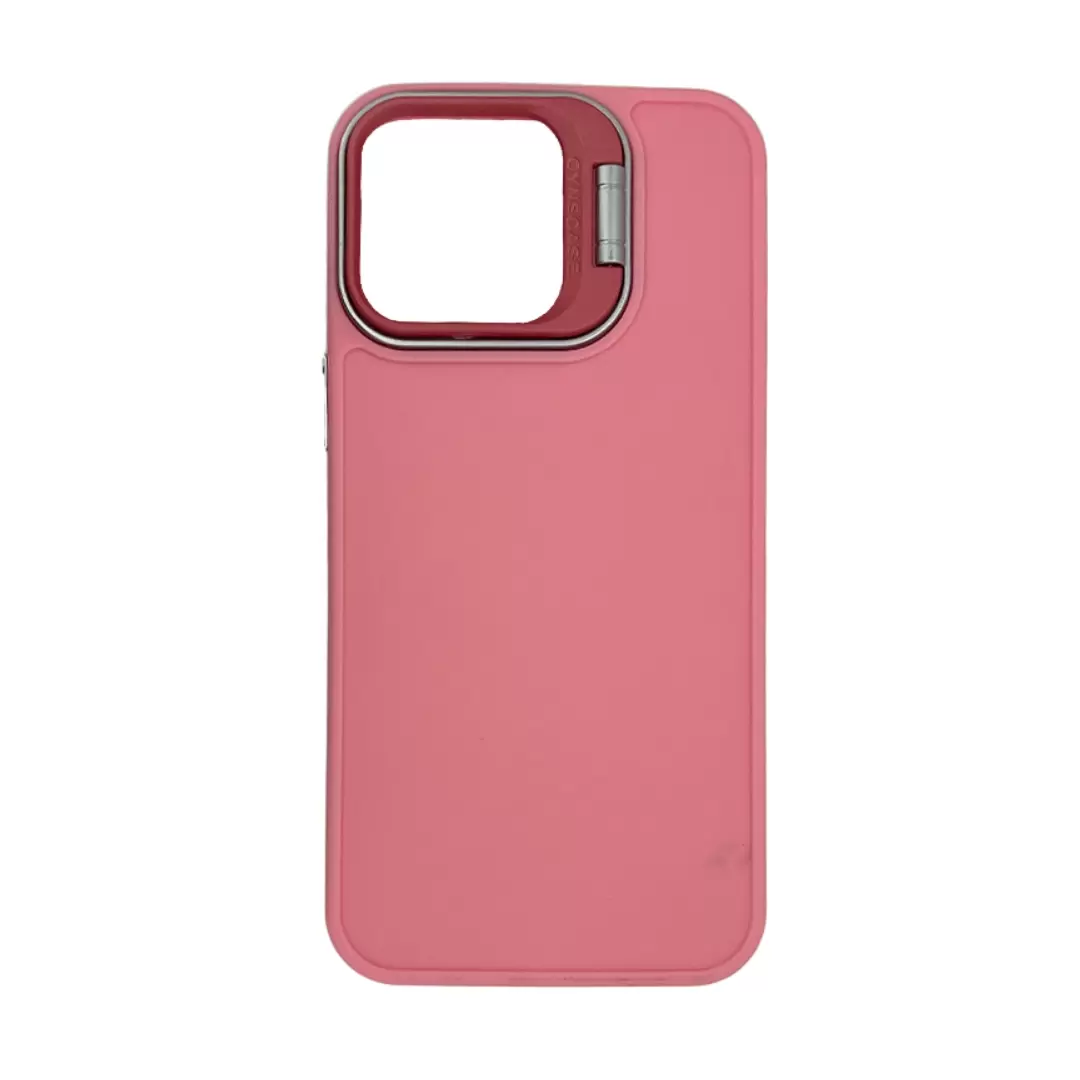 iPhone 12/iPhone 12 Pro Camera Stand Eco Case Pink