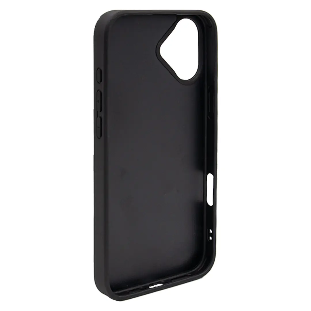 iPhone 16 Modern Hidden Card Holder Case Black