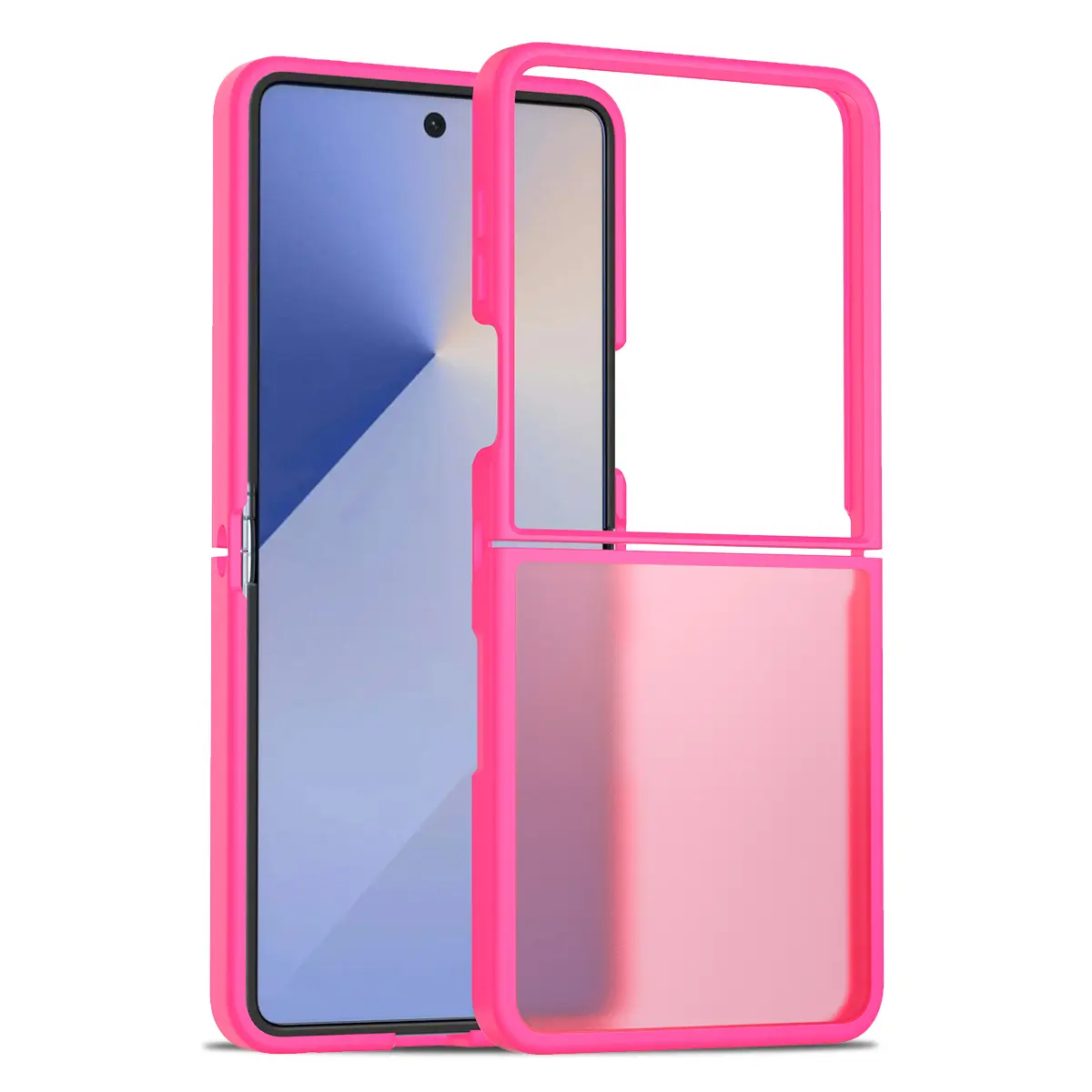 Samsung Galaxy Z Flip 7 Cam Smoke Twotone Rose Red