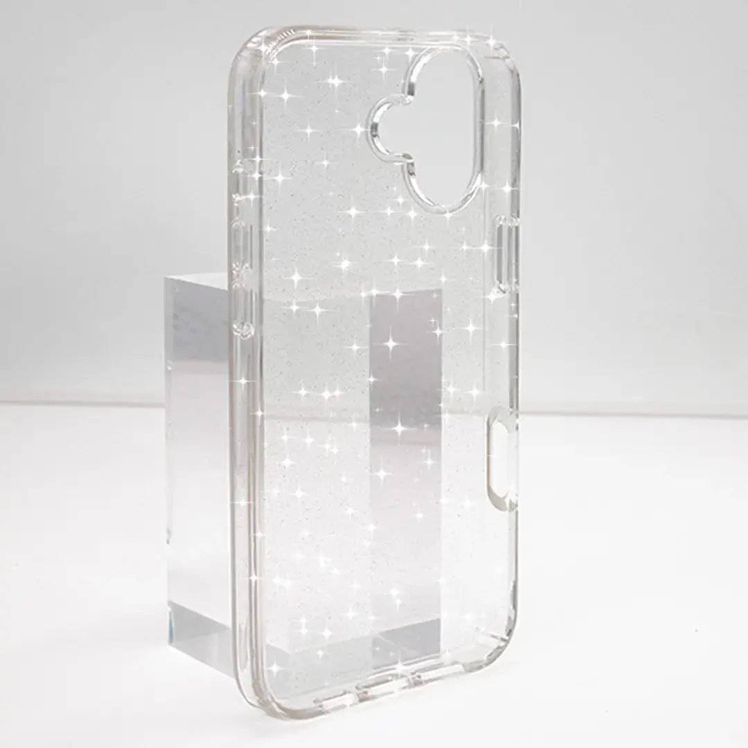 iPhone 17 Fleck Glitter Case Clear