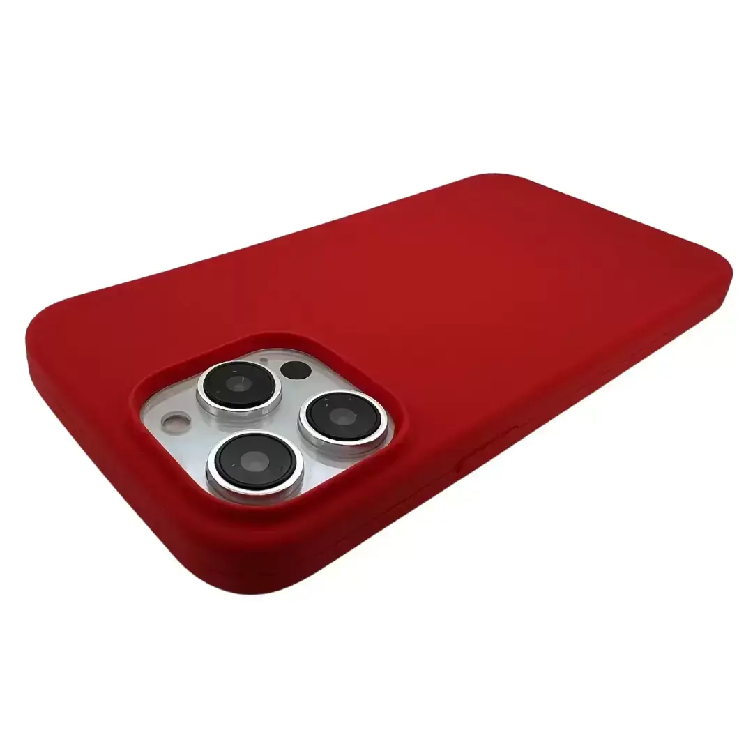iPhone 17 Pro Max Soft Touch Case Red