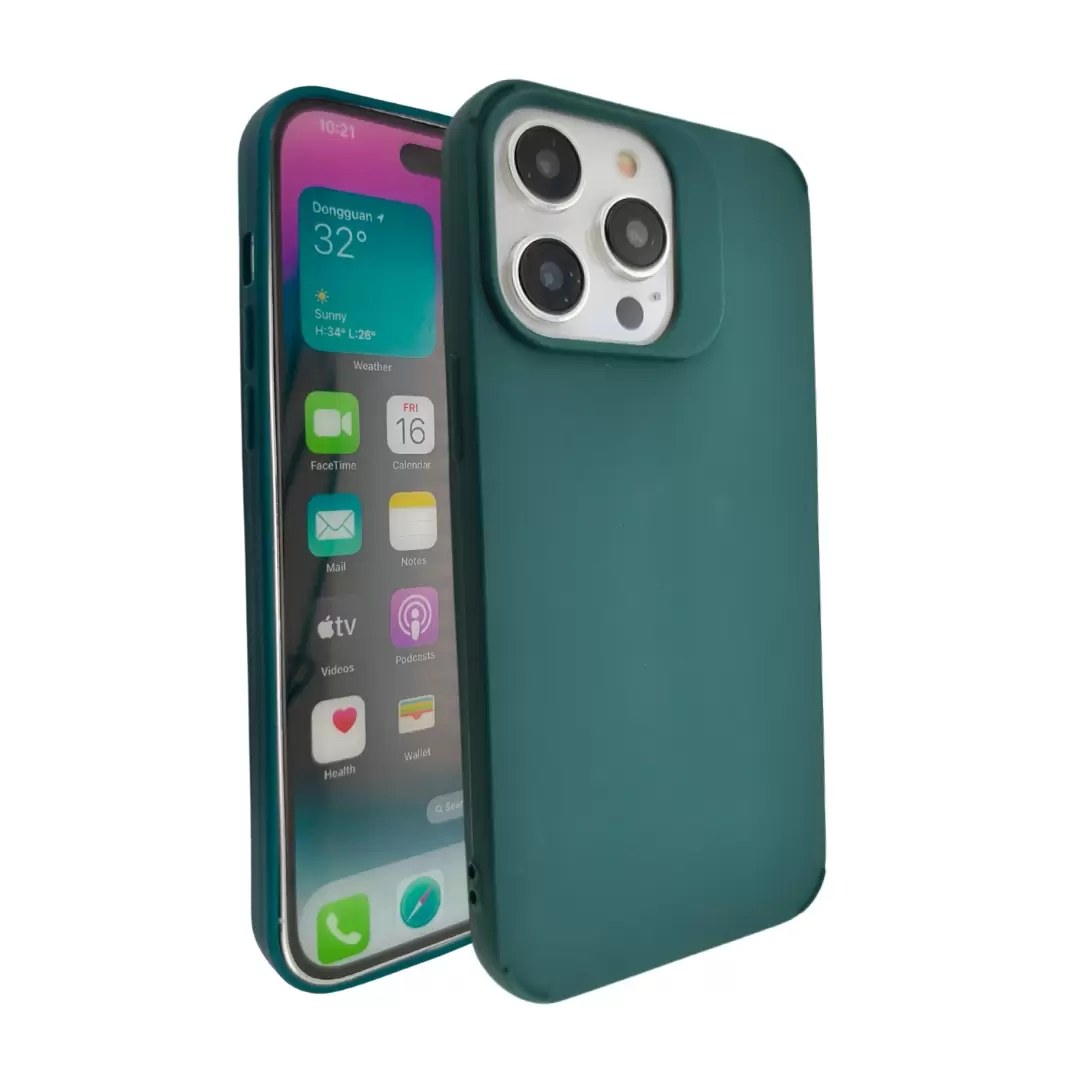 iPhone 12 Pro Max/iPhone 13 Pro Max Soft Touch Eco Dark Green