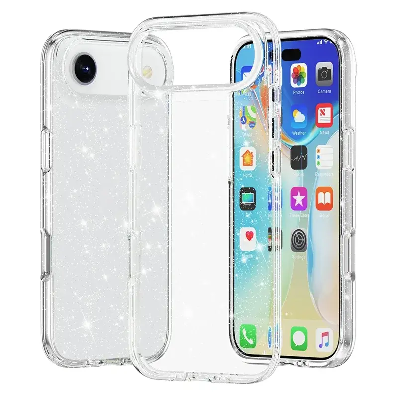 iPhone 17 Air Fleck Glitter Case Clear