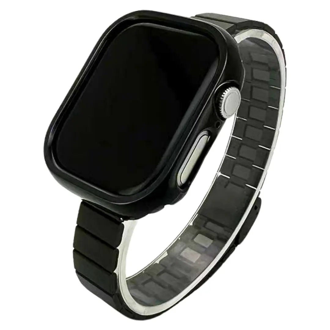 Apple Watch S10 46mm Set 5 (Protective Film+Case+Metal Strap)