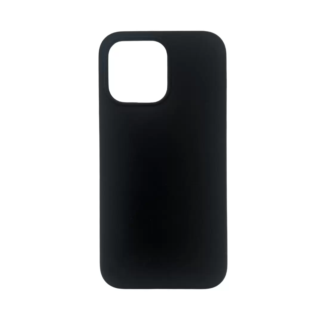 iPhone 15 Plus Soft Touch Silicone Black
