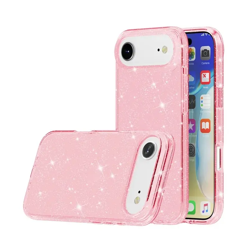 iPhone 17 Air Fleck Glitter Case Pink
