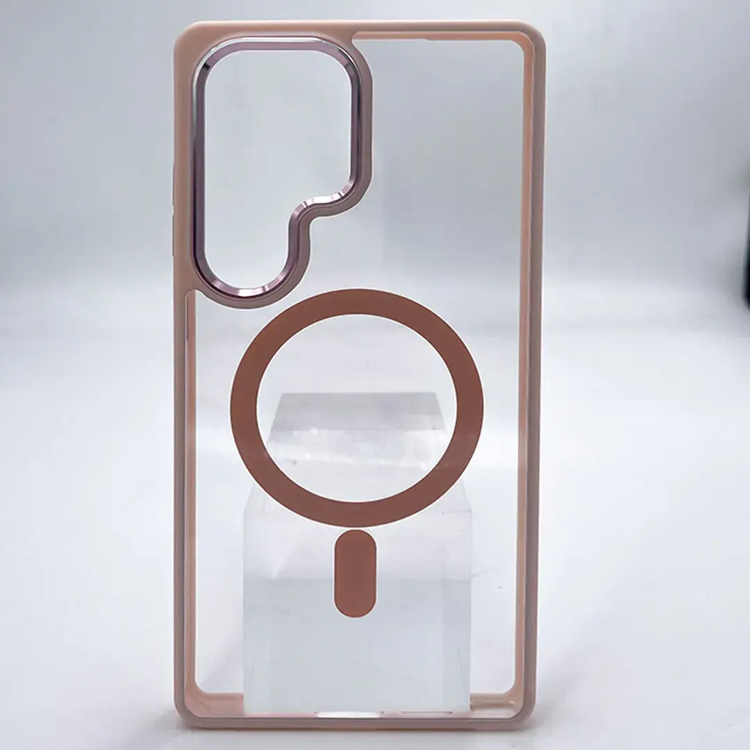 Samsung Galaxy S26 Ultra MagSafe Clear Twotone Case Pink