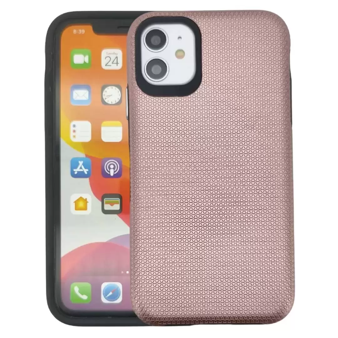 iPhone 11 Rugged Case Rose Gold