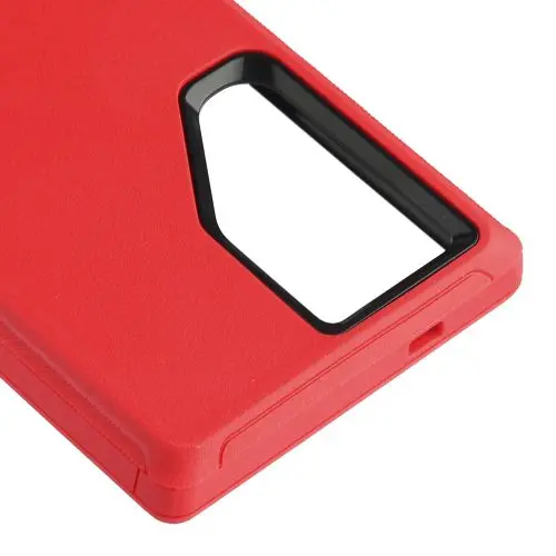 Samsung Galaxy S25 Screen Case Red Black