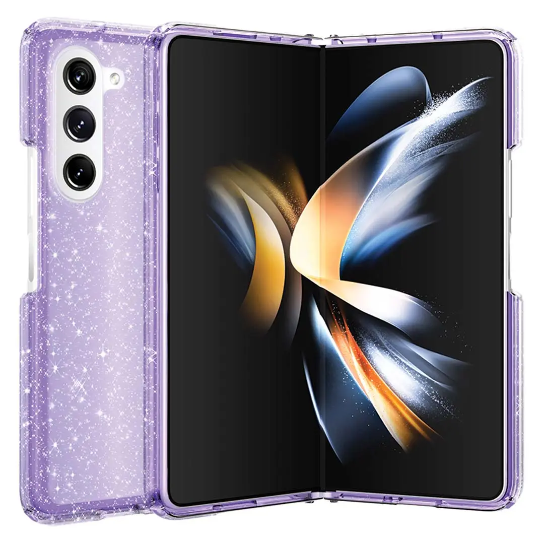 Samsung Galaxy Z Fold 6 Fleck Glitter Case Purple