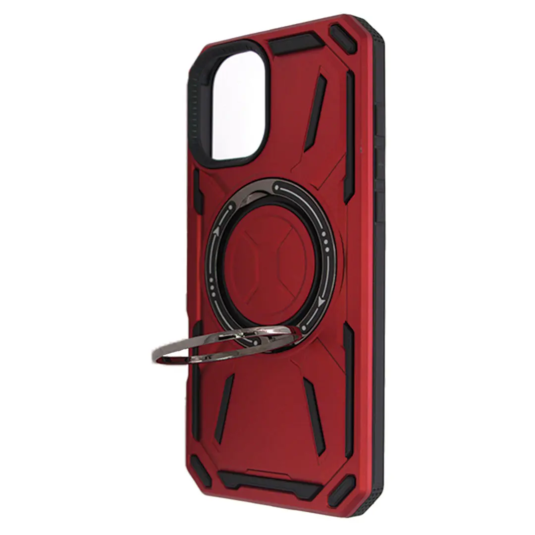 iPhone 16 Plus Magsafe Tough Hybrid Kickstand Red