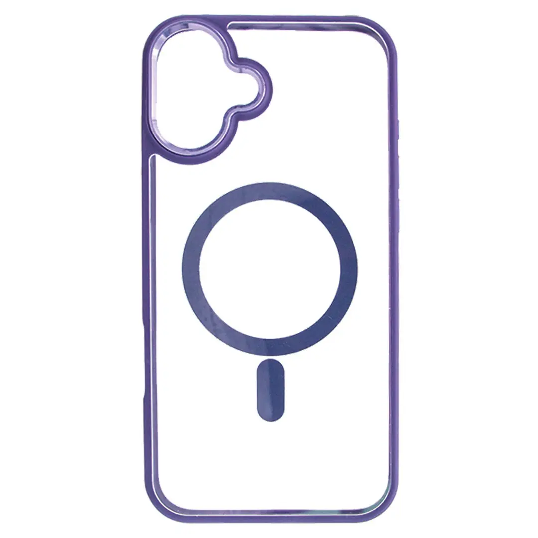 iPhone 16 MagSafe Clear Twotone Purple