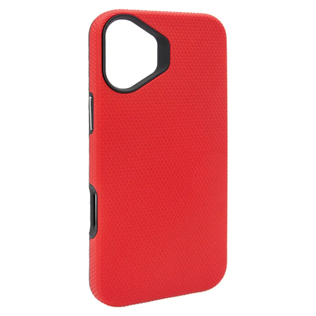 iPhone 16 Rugged Case Red