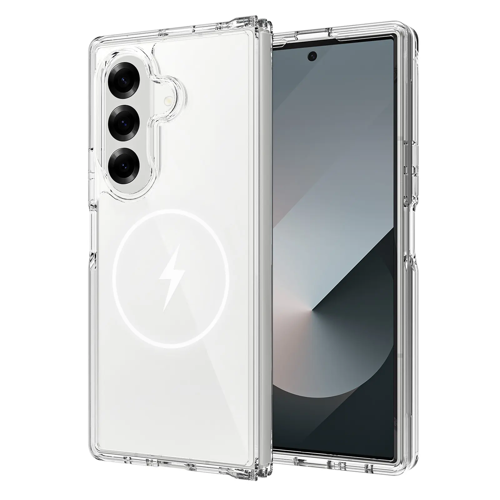 Samsung Galaxy Z Fold 7 Clear Case MagSafe