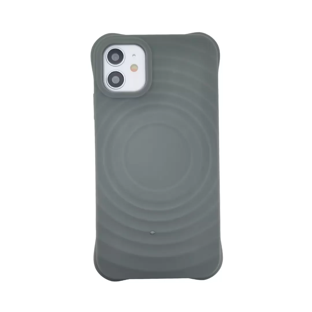 iPhone 11 Magsafe Water Ripple Tpu Case Gray