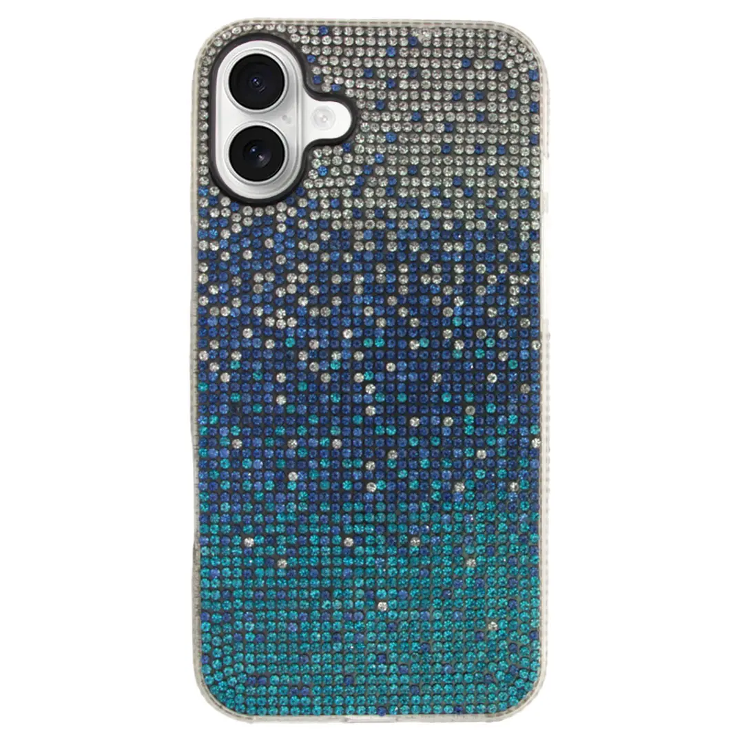 iPhone 16 Bling Party Diamond Blue