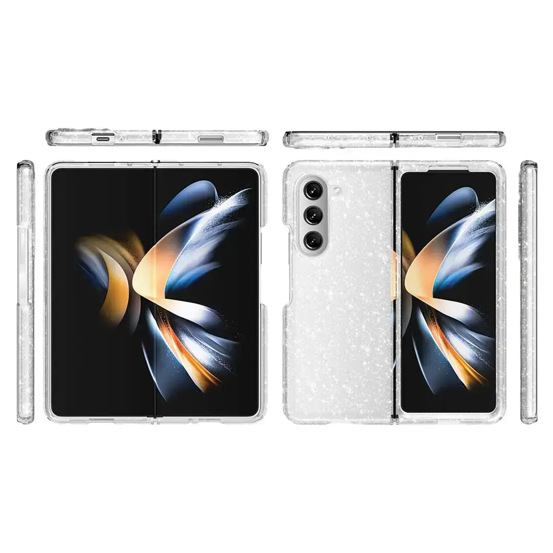 Samsung Galaxy Z Flip 7 Fleck Glitter Case Clear