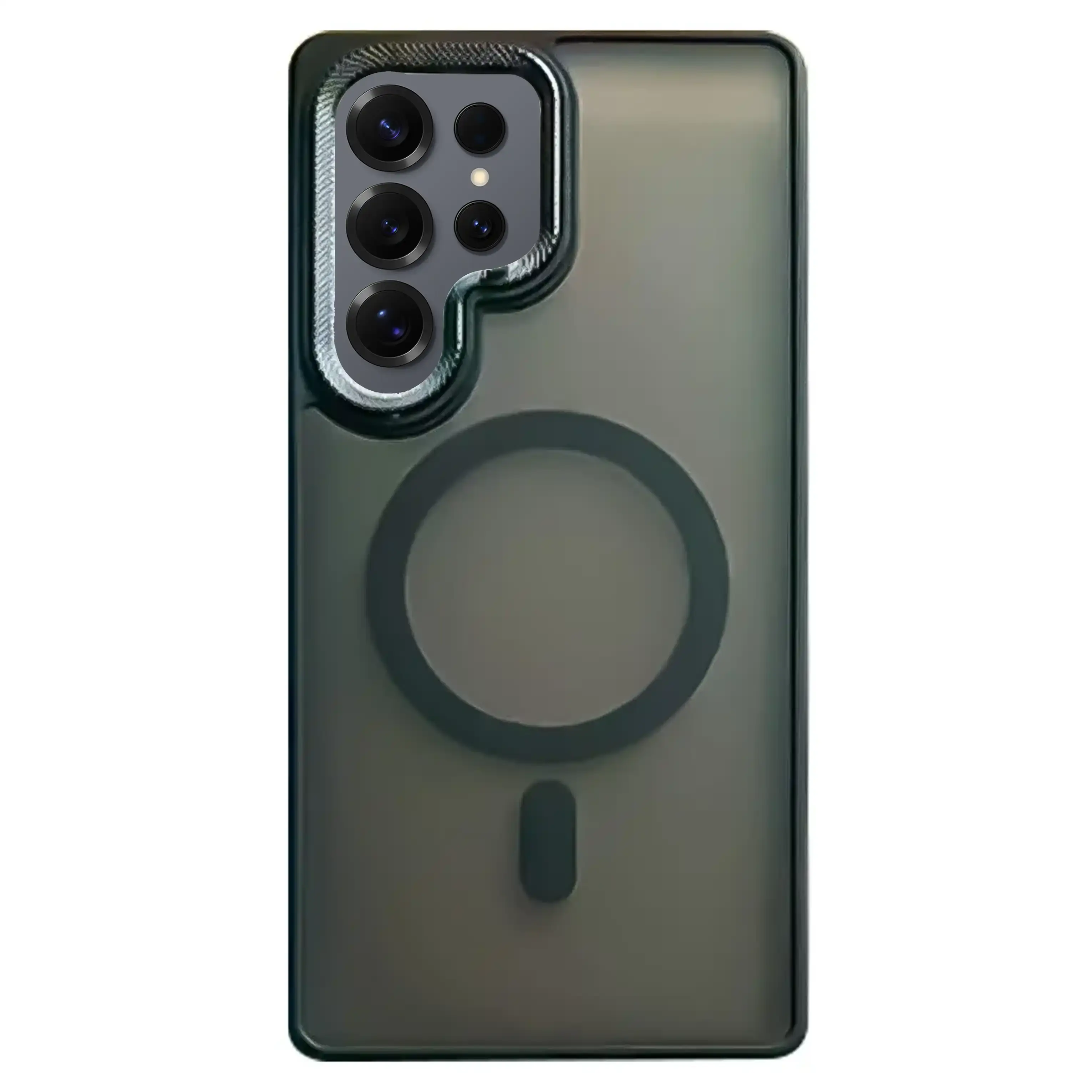 Samsung Galaxy S25 Ultra MagSafe Cam Smoke Twotone Eco Case Black