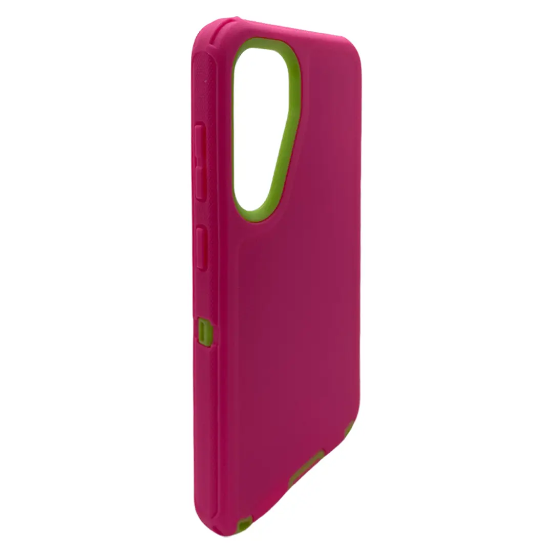 Samsung Galaxy S25 Plus/S24 Plus Screen Case Pink Green