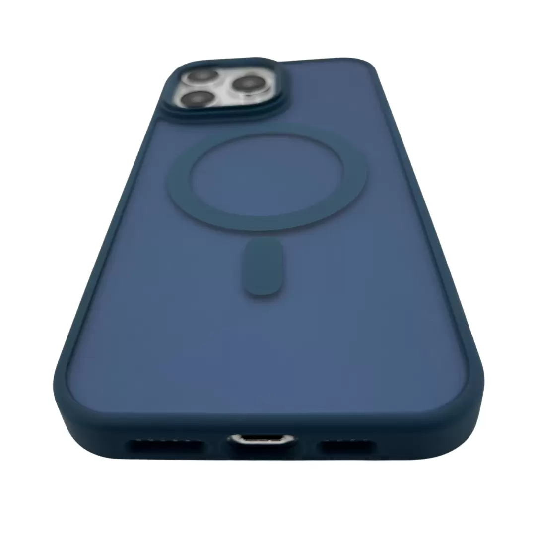 iPhone 12/iPhone 12 Pro MagSafe Cam Smoke Twotone Eco Royal Blue