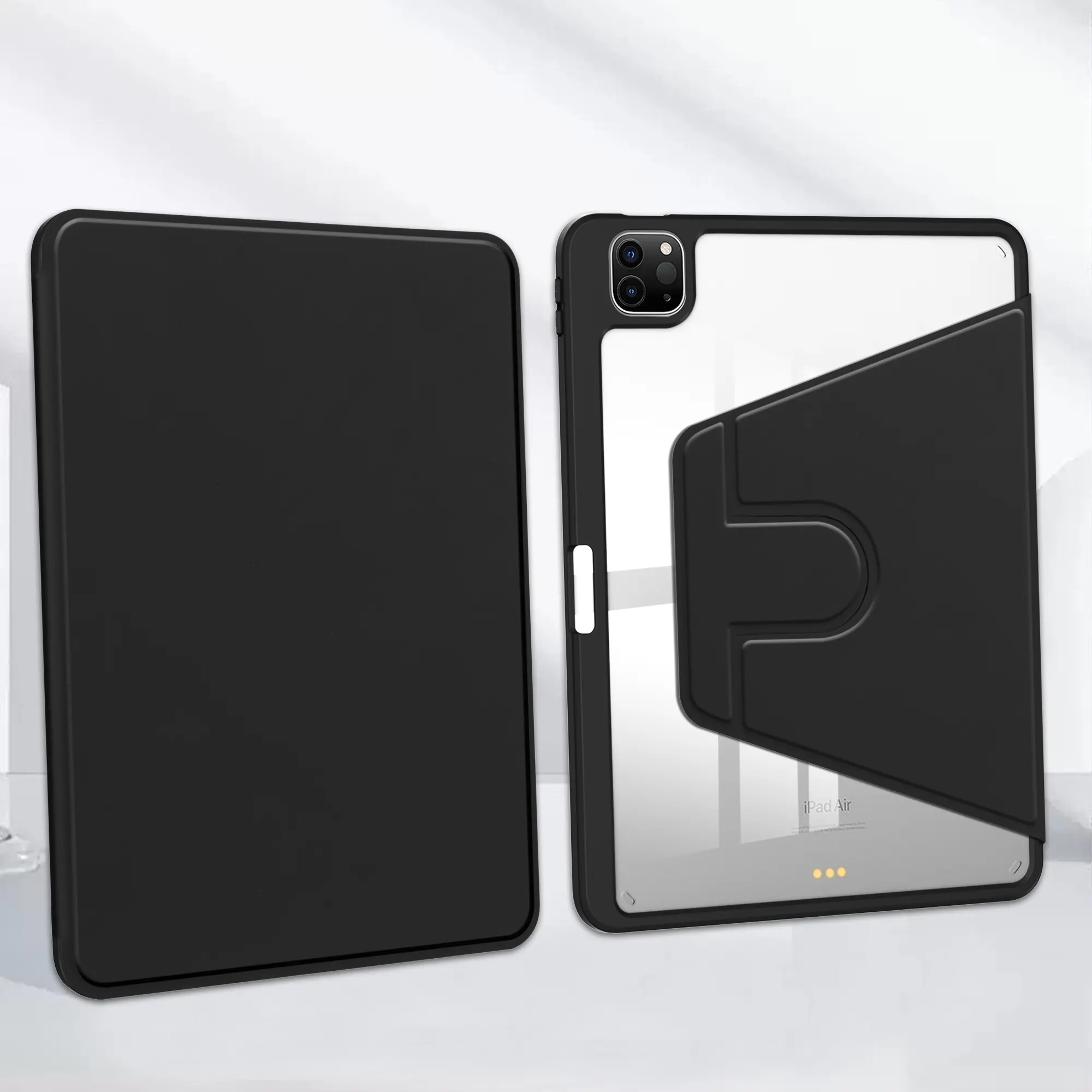 iPad 10.9" (2022)/iPad 11" 2025 Acrylic Rotation Case Black