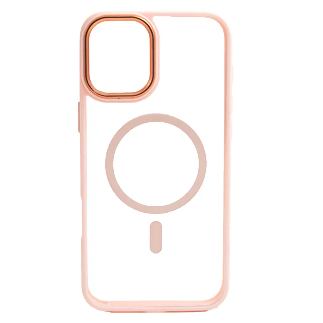 iPhone 16 MagSafe Clear Eco Twotone Rose Gold