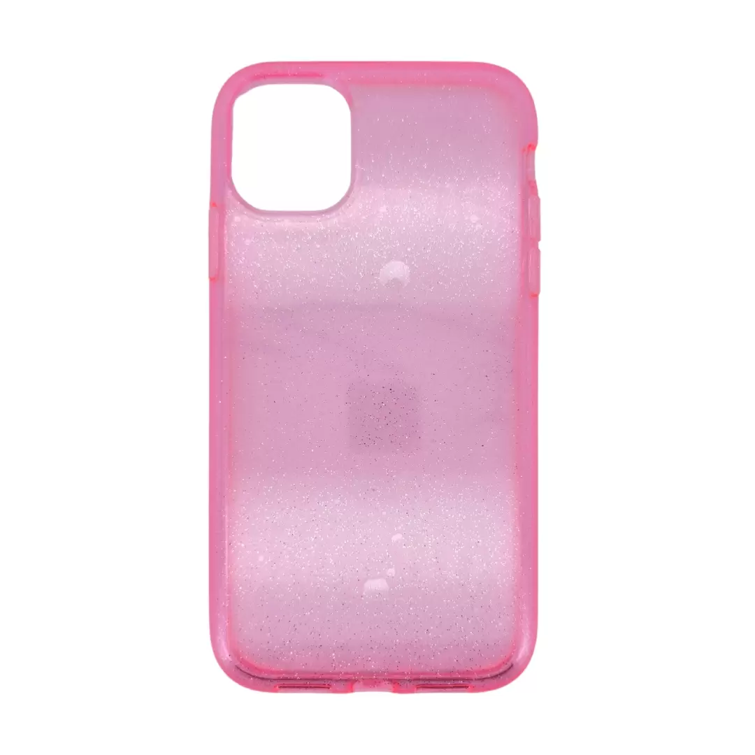 iPhone 11 Fleck Glitter Case Pink