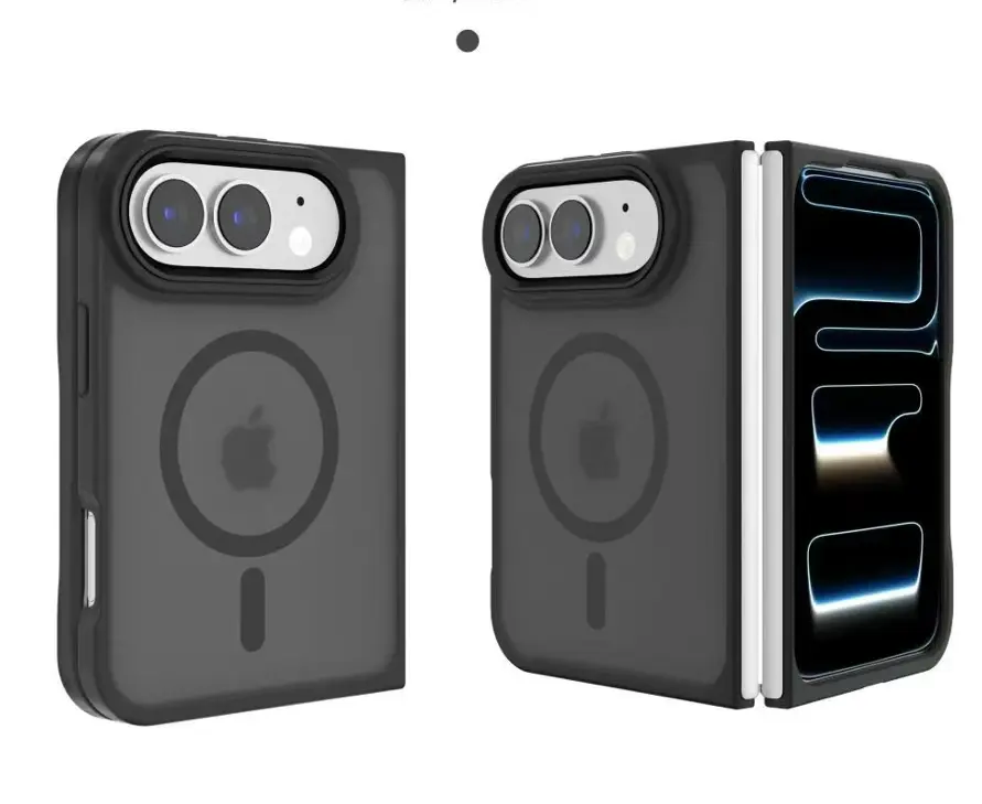 iPhone 18 Ultra MagSafe cam smoke twotone black (moq:30)