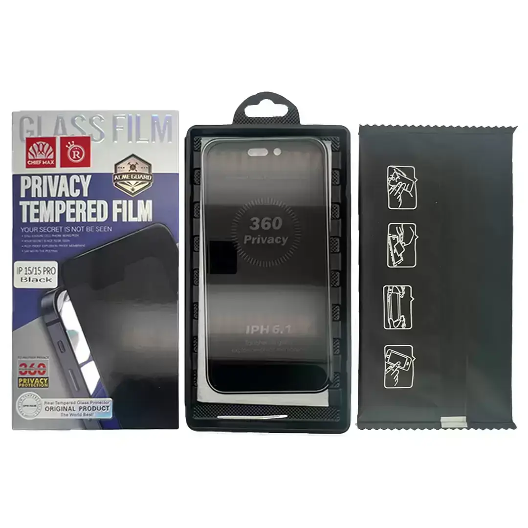 6.6-inch iPhone 17 Air Tempered Glass Privacy 360