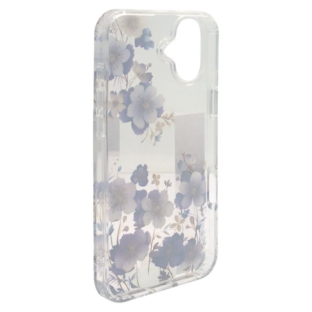 iPhone 16 Plus Designed Case Purple Romance