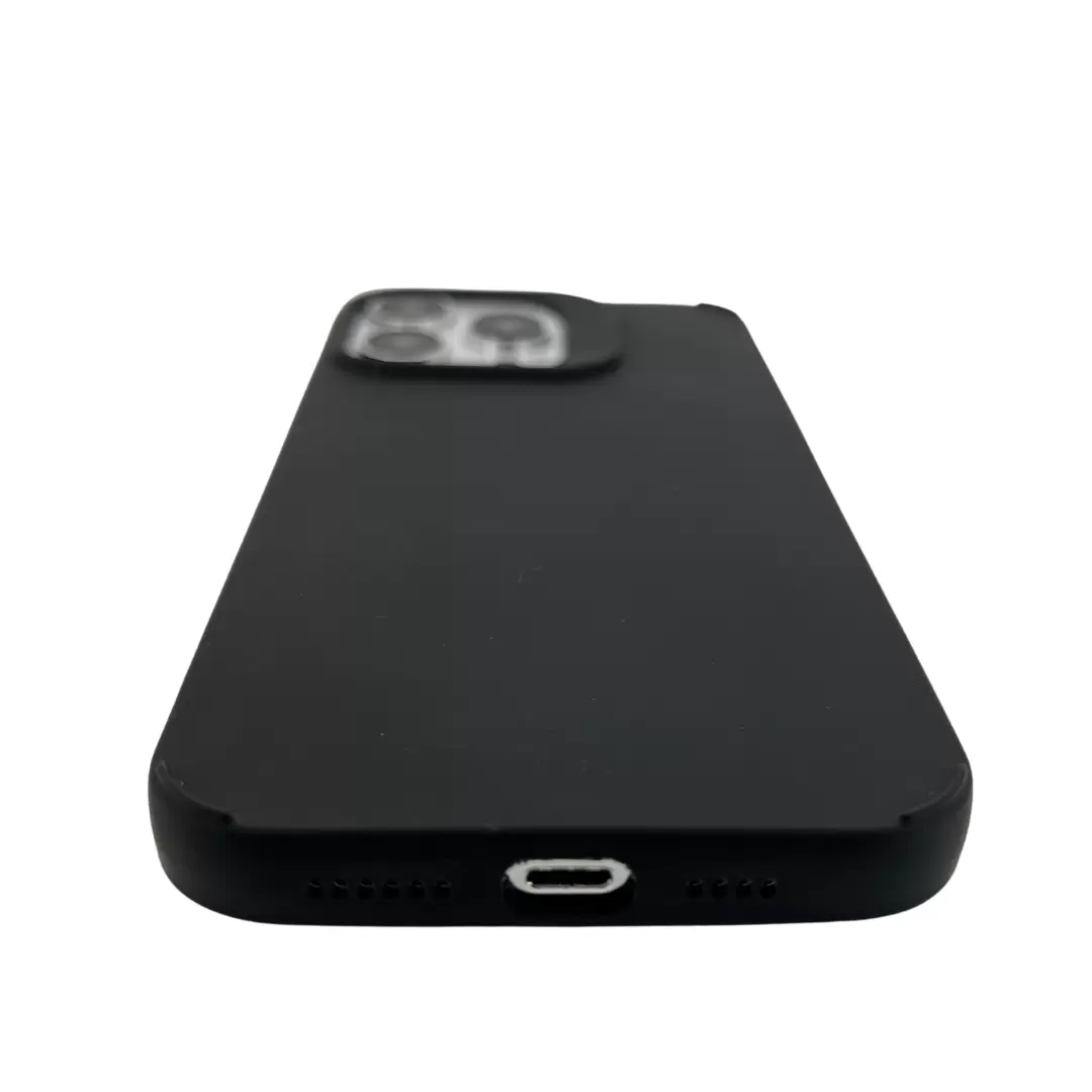 iPhone 13/iPhone 14/iPhone 15 Soft Touch Eco Black
