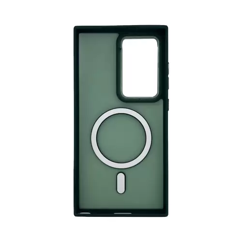 Samsung S24 Ultra MagSafe Cam Smoke Twotone Eco Dark Green