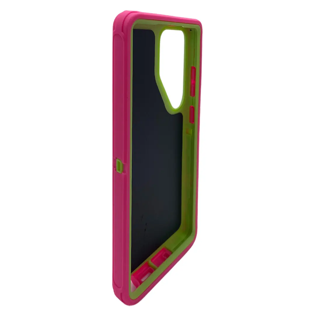 Samsung Galaxy S25 Ultra Screen Case Pink Green