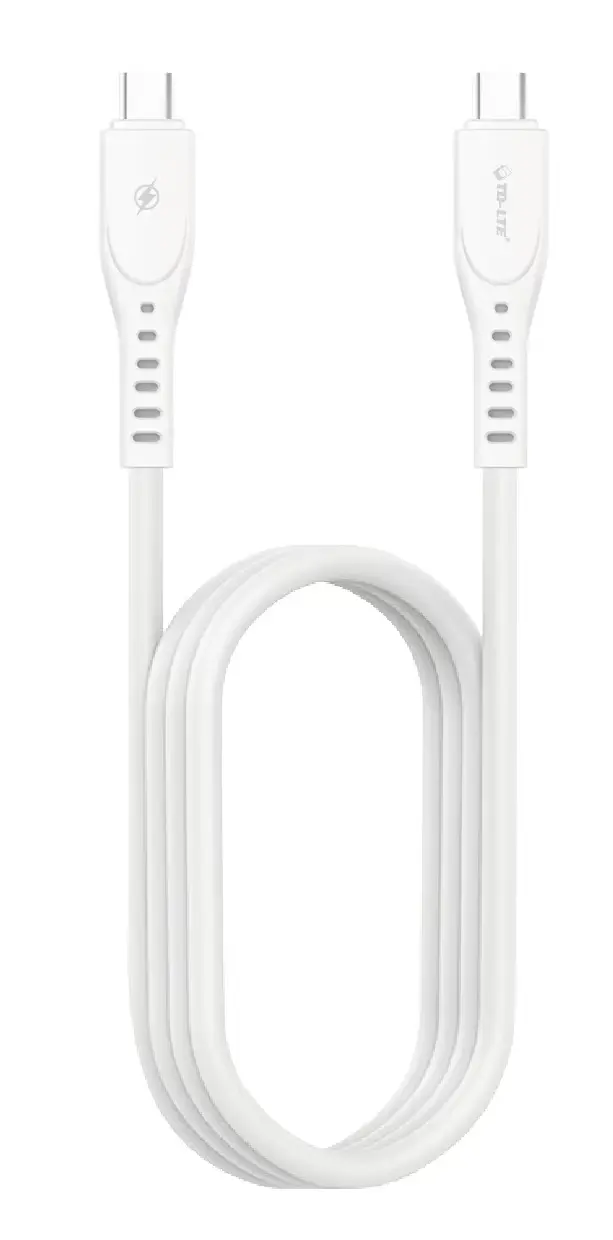 iPhone/IPads_ Data Cable Type C to Type C TD-CA70 White