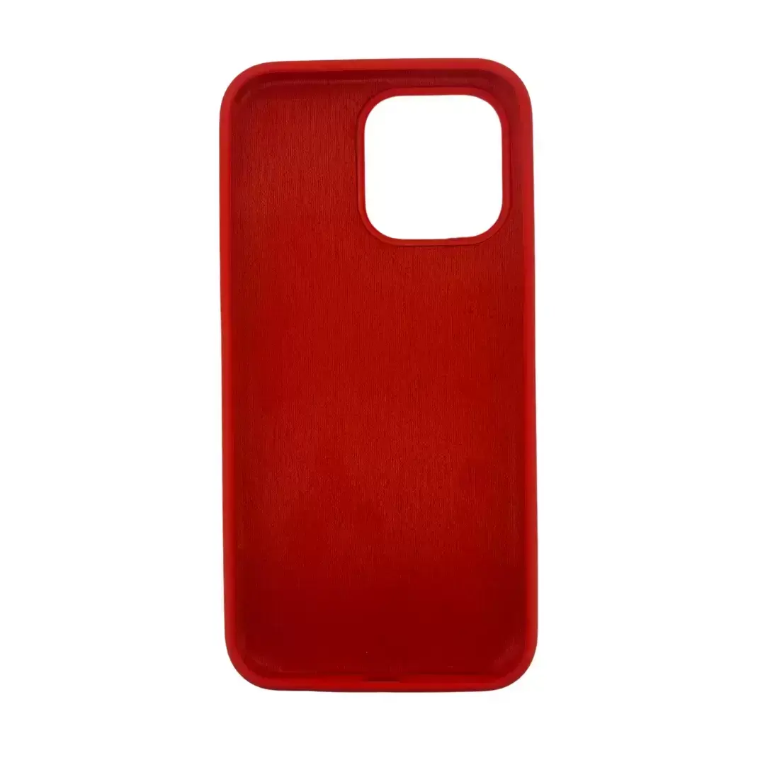 iPhone 17 Pro Max Soft Touch Case Red