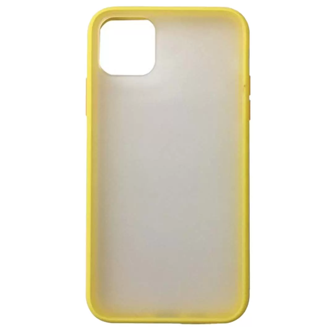 iPhone 11 Pro Max Smoke Transparent Twotone Yellow