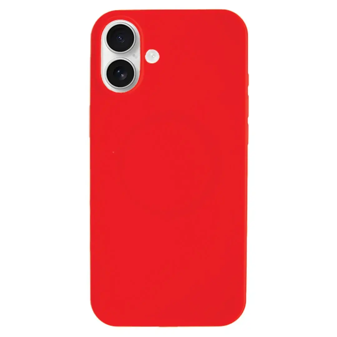 iPhone 17 MagSafe Soft Touch Case Red