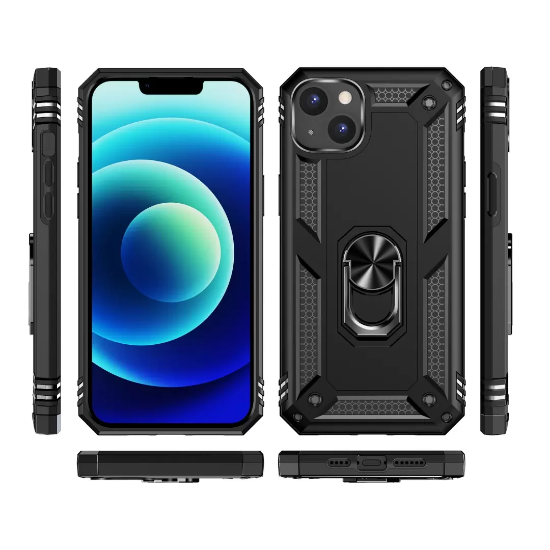 iPhone 11 2in1 Ring Case Black