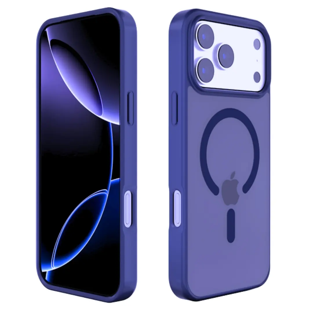 iPhone 17 Pro Magsafe Cam Smoke Twotone Case Blue