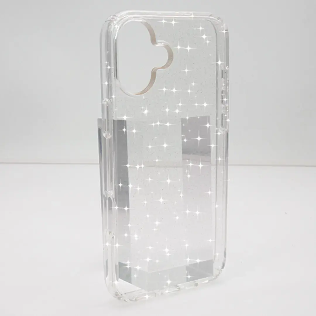 iPhone 17 Fleck Glitter Case Clear