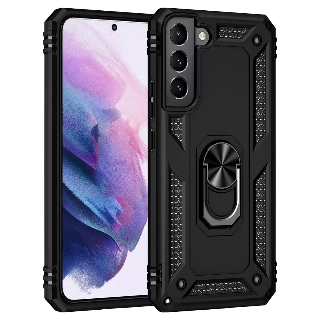 Samsung Galaxy S10 Plus 2in1 Ring Case Black