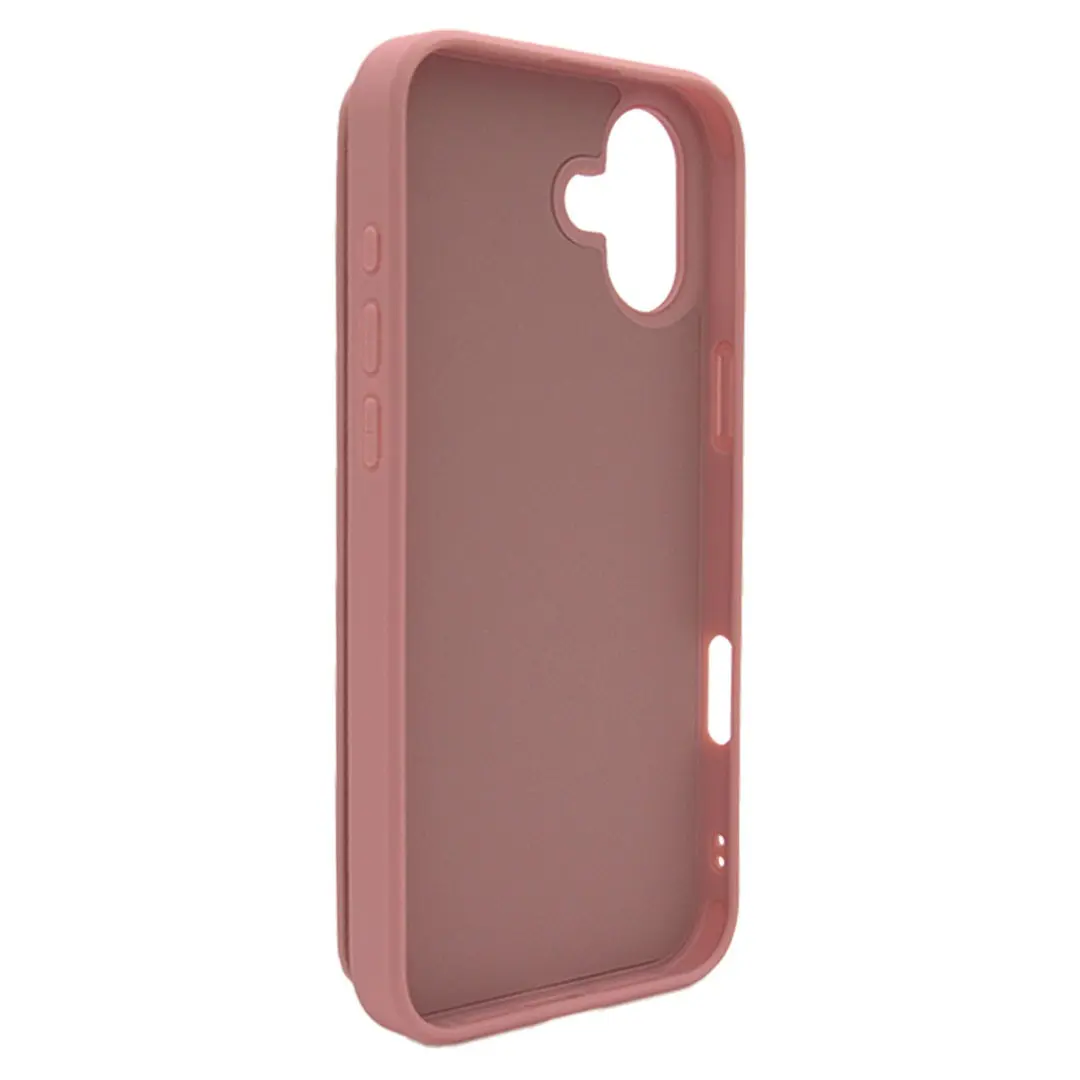 iPhone 16 Plus Modern Card Holder Case Rose Gold