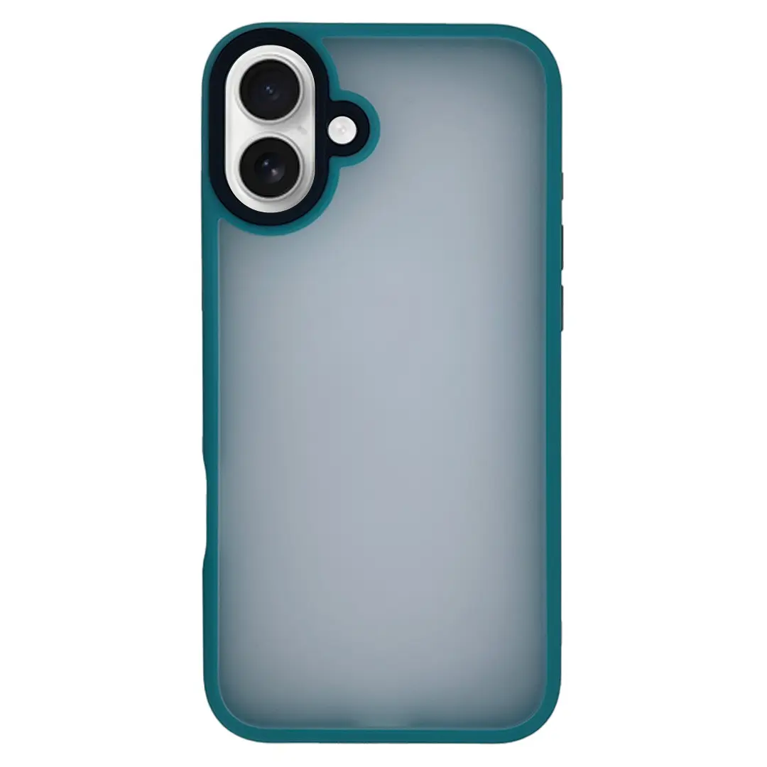 iPhone 16 Plus Cam Smoke Twotone Bright Green