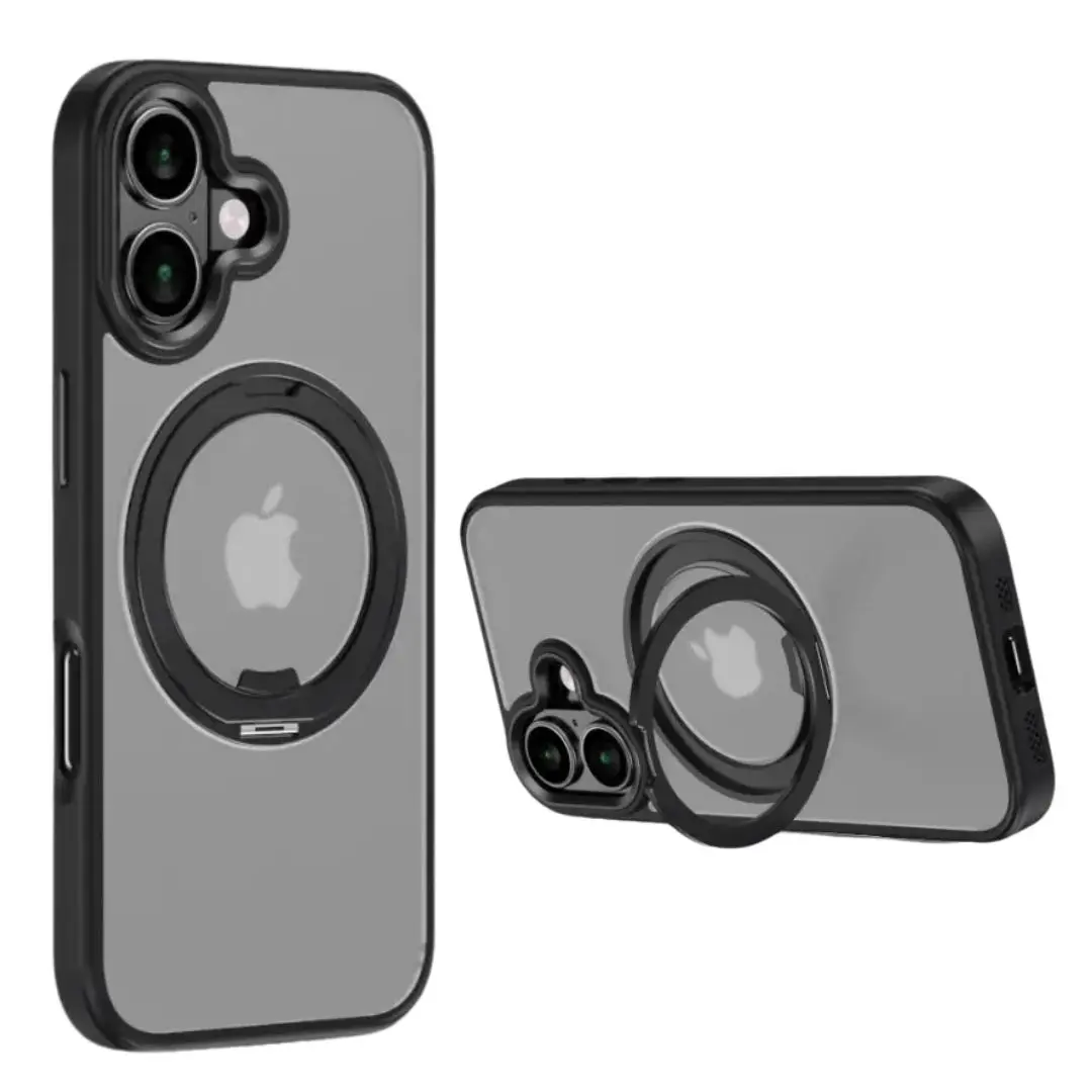 iPhone 17 360 Kickstand Case Black
