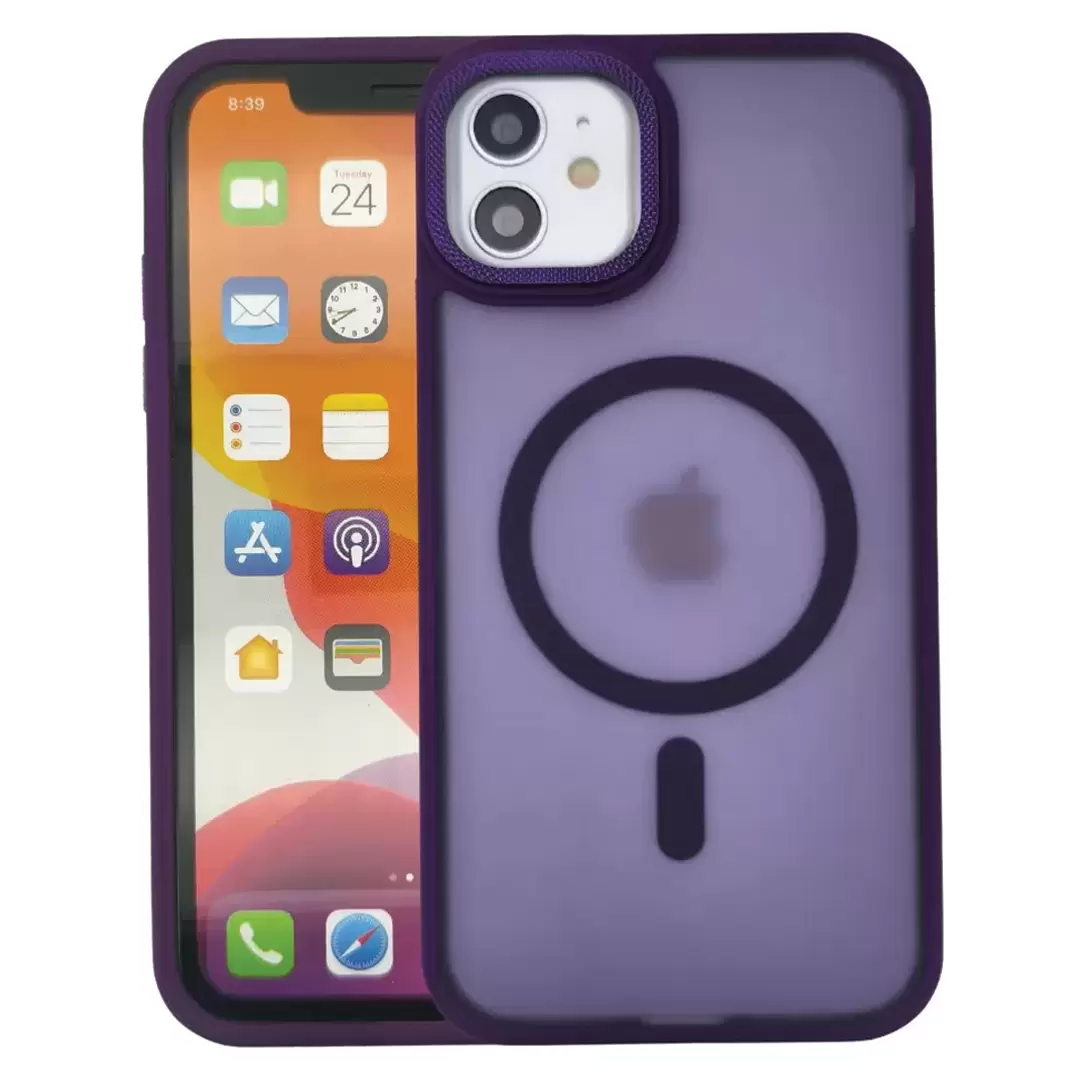 iPhone 11 MagSafe Cam Smoke Twotone Eco Dark Purple