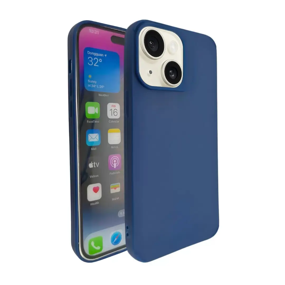 iPhone 15/iPhone 14/iPhone 13 Tpu Case Royal Blue