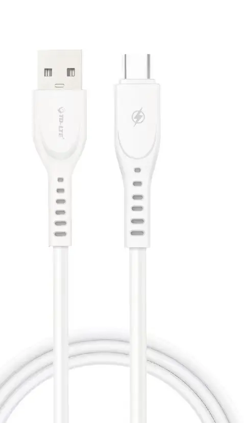 iPhone/IPads_ Data Cable USB to Type C TD-CA70 White