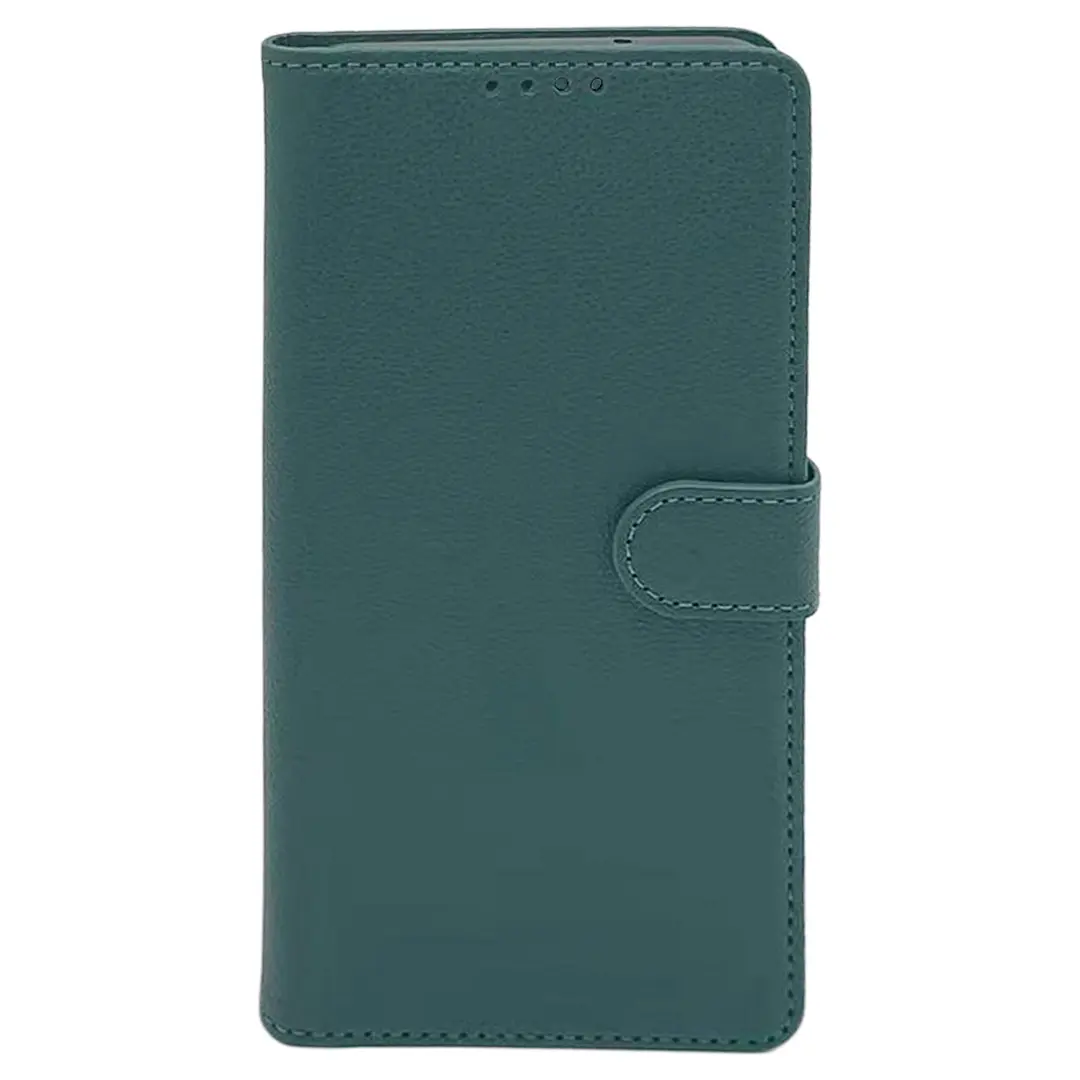 Motorola Moto G Power 5G 2025 PU Leather Wallet Case Green