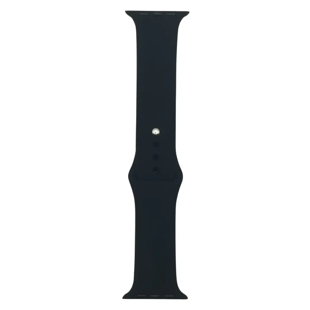 Apple Watch Band Silicone Black - 38-40-41mm